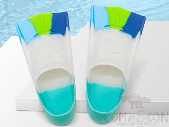 Children'S Flippers Snorkeling Equipment,Silicone,L Snorkeling Fins