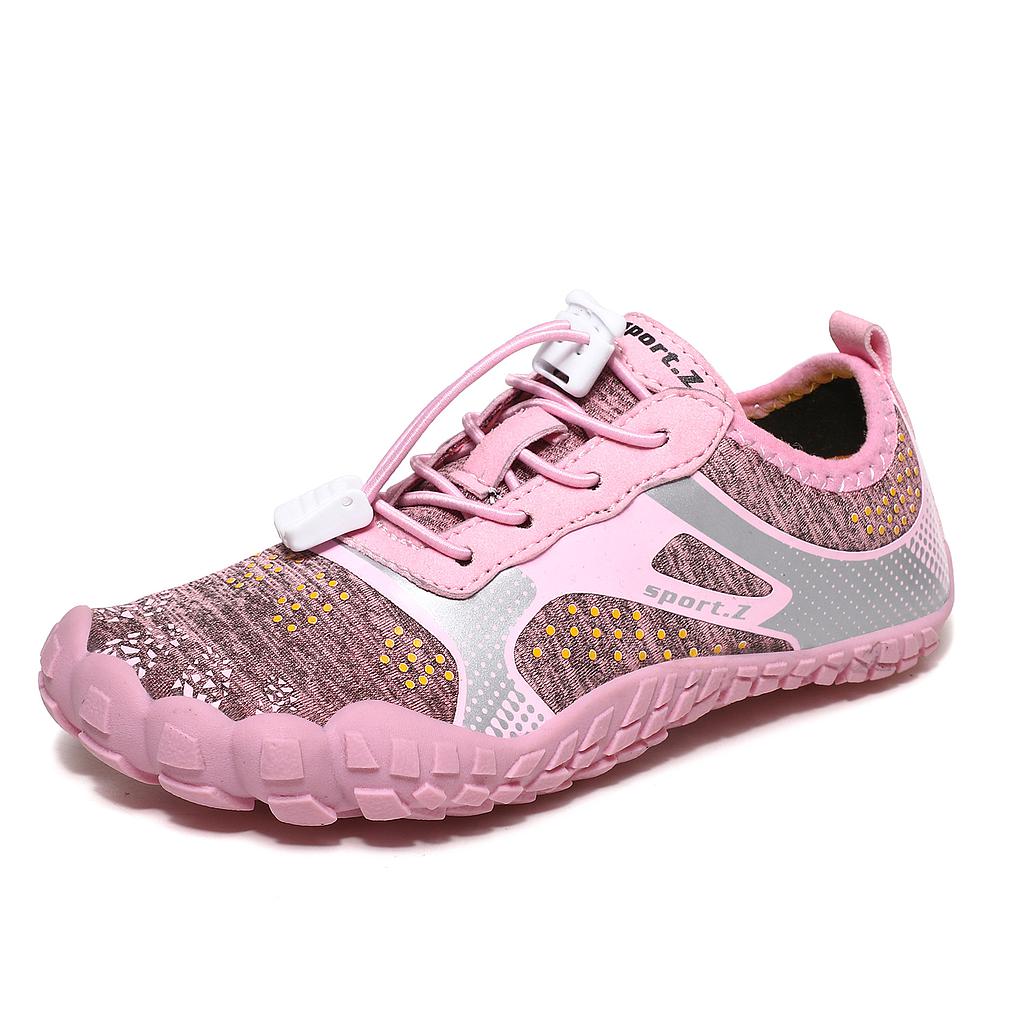 Beach Shoes For Kids,Lycra Elastic,Rubber,Pink