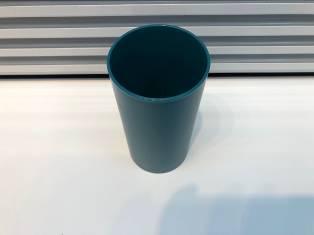 3315 Monochrome Cup-Dark Green,PP,6.5*6.5*13cm