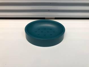 3315 Monochrome Soap Dish-Dark Green,PP,13*9.5*3cm