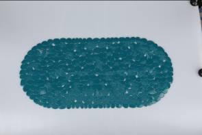Stone Grain Anti-Slip  Mat-Dark Green,PVC,69*35cm