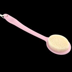 Bath Brush-Light Pink,PP+PE,39*9*4cm