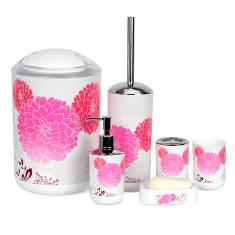 3318 Printed Six-Piece Set-Hydrangea,PP+PE,20*20*30cm
