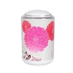 3318 Printed Trash Bin-Hydrangea,PP+ABS,16*16*28cm