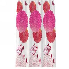 Printed Shower Curtain-Hydrangea,PEVA,180*180cm