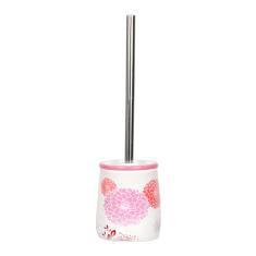 Ceramic Printed Toilet Brush-Hydrangea,Ceramics,10*10*39cm