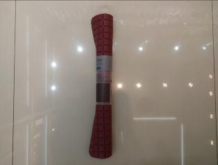 Lattice Anti-Slip Mat-Wine Red,PVC,52*52cm
