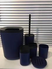 6468 Square Six-Piece Set-Dark Blue,PP,19*19*25cm
