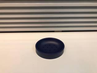 3315 Monochrome Soap Dish-Dark Blue,PP,13*9.5*3cm