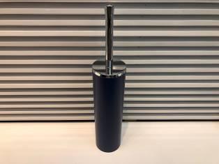3315 Monochrome Toilet Brush-Dark Blue,PP+ABS(Chromeplated),7*7*39cm