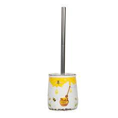 Ceramic Printed Toilet Brush-Bee,Ceramics,10*10*39cm