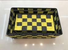 Basket Three-Piece Set-Yellow,Polypropylene,Small:21*10*6.5cm
Medium:23.5*14*7cm
Large:26*16*8cm