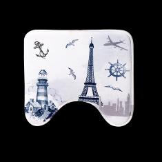 Printed Toilet Pad-Lighthouse,Dacron,45*45cm