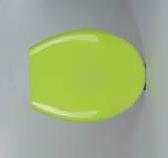 Monochrome Plastic Toilet Seat Cover-Green,PP,36*44cm