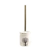 Ceramic Printed Toilet Brush-Elk,Ceramics,10*10*39cm