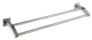 Double pole towel rack - SUS304