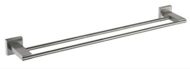 Double pole towel rack - SUS304