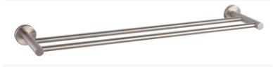 Double pole towel rack - SUS304