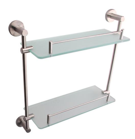 Double layer glass shelf - SUS304