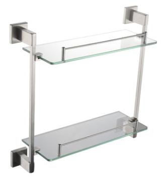 Double layer glass shelf - SUS304