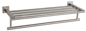 Double layer bath towel rack - SUS304