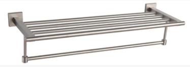 Double layer bath towel rack - SUS304