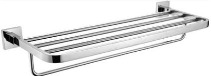 Double layer bath towel rack - SUS304