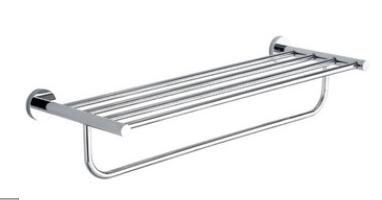 Double layer bath towel rack - SUS304
