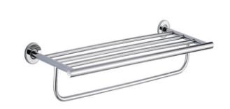 Double layer bath towel rack - SUS304