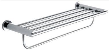 Double layer bath towel rack - SUS304