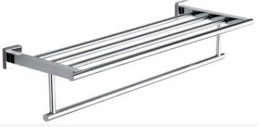 Double layer bath towel rack - SUS304
