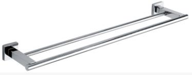 Double pole towel rack - SUS304
