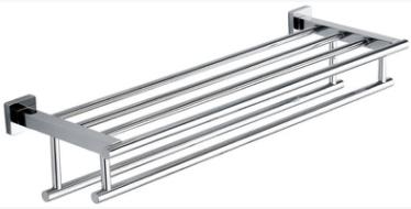 Double layer bath towel rack - SUS304