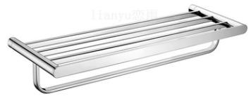 Double layer bath towel rack - SUS304