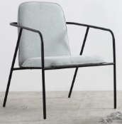Chair, soft bag + sprayed iron frame
, 65*62*84cm 
