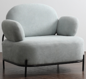 Chair, soft bag + sprayed iron frame
, 71*95*80*41cm 