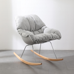 Chair, soft bag + PP seat board + electroplating legs + beech wood feet
, 72*100*87*SH51cm 
