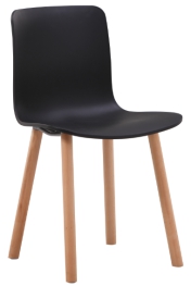 Chair, PP + sprayed iron frame + beech wood legs
, 46*47 *45.5 *78.5cm 