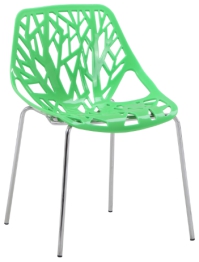 Chair, PP seat plate + electroplated iron frame
, 54*57*49*81cm 