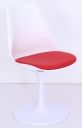 Chair, PP seat board + small leather pad + abs base
, 52*52.5*74.5cm 