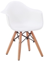 Chair, PP seat &amp;beech legs
, W42*D43*H54*SH31cm