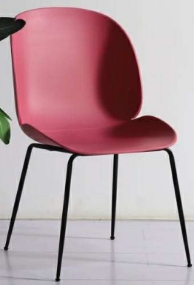 Chair, PP seat plate + sprayed iron legs
, L52*W58*H84*SH41.5cm