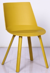 Chair, PP seat plate + sprayed iron legs
, L57.5*W50*H80*SH46cm
