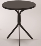 Table, wrought iron spraying
, D60*70cm