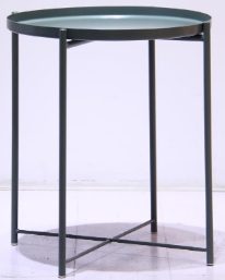 Table, wrought iron spraying
, D44*52.5cm