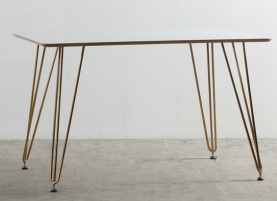 Table, MDF spray paint desktop + spray iron legs
, 160*90*73cm