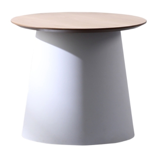 Table, MDF paste oak leather + PP base
, ø49*H42.4cm