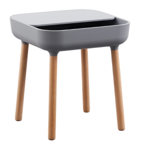 Table, PP surface + beech wood legs
, 40*40*47cm