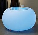 Led Table,Pe Plastic, D68*41cm