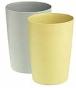 Flame Retardant Circular Pattern Garbage Can Apricot Reinforced